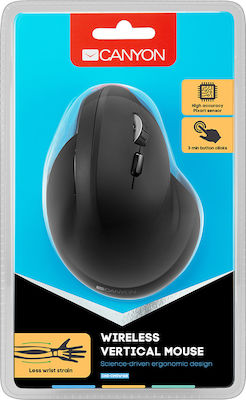 Canyon Vertical Wireless Ergonomic Mouse Black