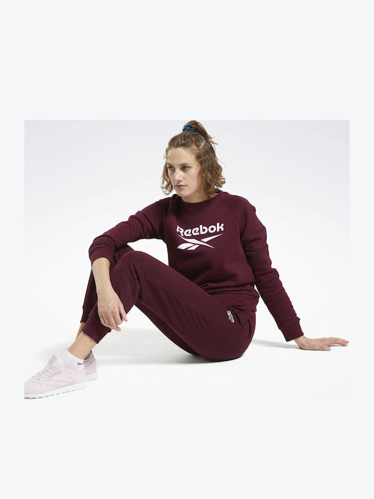 Classics French Terry Pantaloni de Trening Burgundy