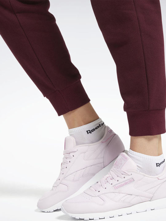 Classics French Terry Pantaloni de Trening Burgundy