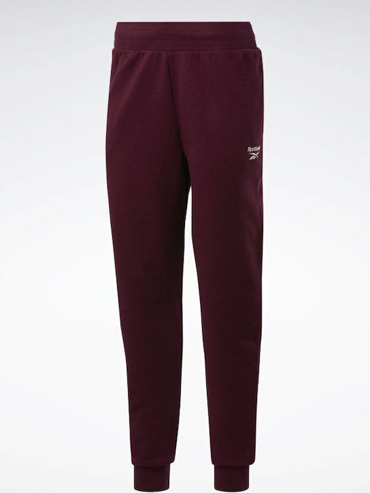 Classics French Terry Pantaloni de Trening Burgundy
