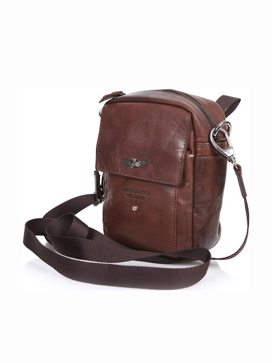 Leather Men's Bag Shoulder / Crossbody Brown