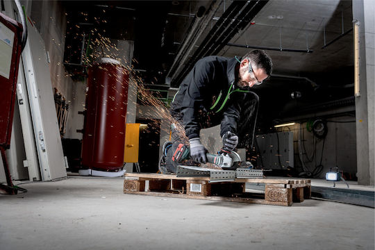Metabo WB 18 LTX BL 125 Quick Τροχός 125mm Μπαταρίας Brushless 2x5.5Ah