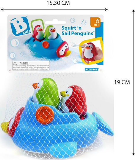 Infantino Bath Squirt N Sail Penguins για 12+ Μηνών