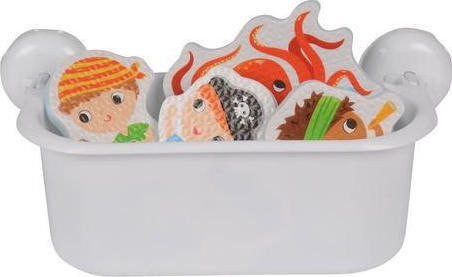 Tiger Tribe Bath Stories Once Upon a Pirate Bath Toy for 36++ Months