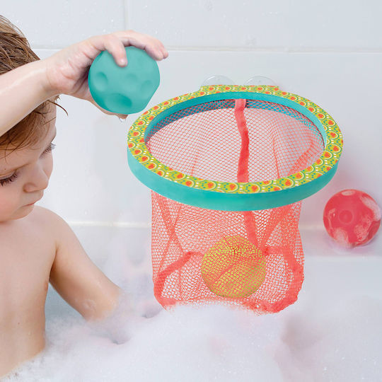 Ludi Large Basketball Hoop Basketball Bath Toy