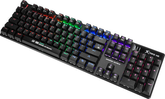 Xtrike Me GK-980 Gaming Μηχανικό Πληκτρολόγιο με Custom Blue διακόπτες και RGB φωτισμό (Αγγλικό US)