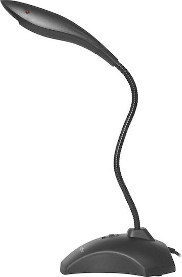 Defender MIC-115 Microfon 3.5mm Gooseneck Negru, Cablu 1.7m