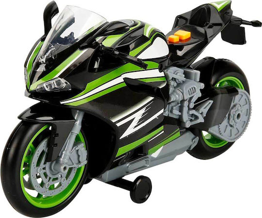 AS Teamsterz Motocicletă Verde Pentru 3+ Ani