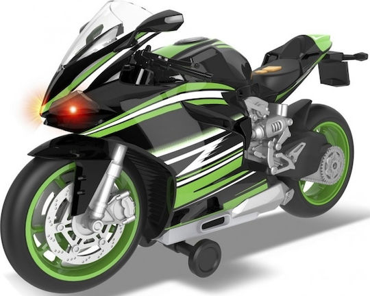 AS Teamsterz Motocicletă Verde Pentru 3+ Ani