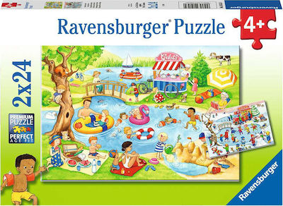 Kinderpuzzle Στη Λίμνη für 4++ Jahre 48pcs Ravensburger