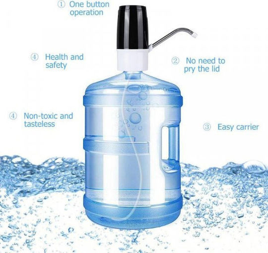 Silicone Battery Powered Water Pump Black