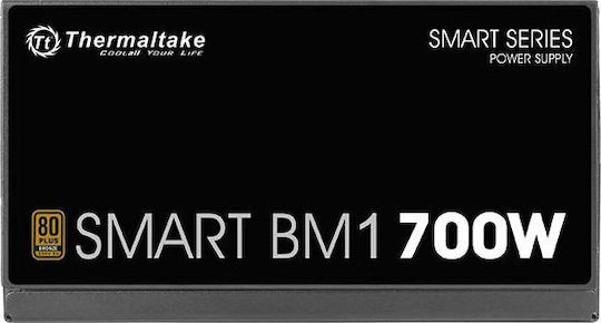 Thermaltake Smart BM1 700W Μαύρο Τροφοδοτικό Υπολογιστή Semi Modular 80 Plus Bronze