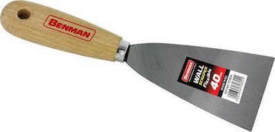 Benman Joint Knife Metallicός 50mm with Wooden Handle 70805