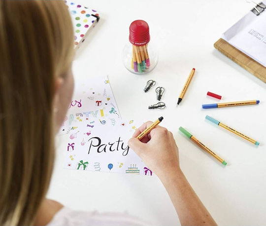 Stabilo Point 88 Mini Design Markers 0.4mm Multicolour 12pcs