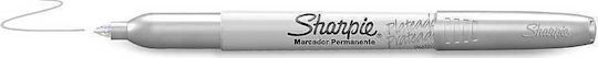 Sharpie Metallic Permanent Markers 1mm Silver 12pcs 1891063