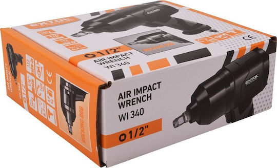Extol 8865011 Cheie Cu Impact Pneumatic 1/2" Cu Cuplu Maxim 34kgm
