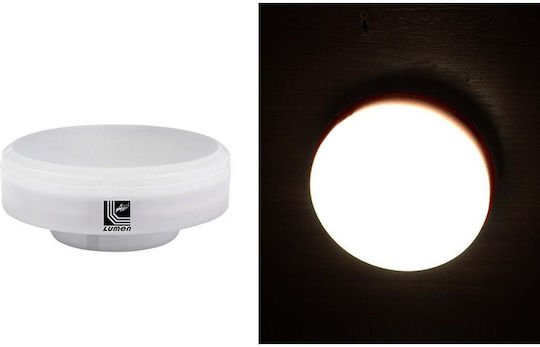 Adeleq Λάμπα LED 4W 75mm για Ντουί GX53 Θερμό Λευκό 360lm