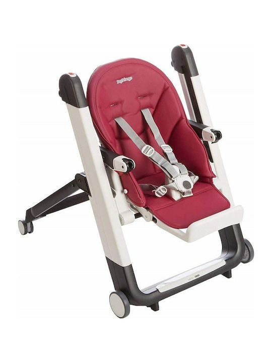 Peg Perego Siesta Αναδιπλούμενο Καρεκλάκι Φαγητού με Ρυθμιζόμενο Ύψος Φούξια