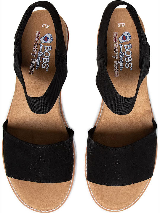 Bobs Desert Kiss Sandale Casual Damă Negre