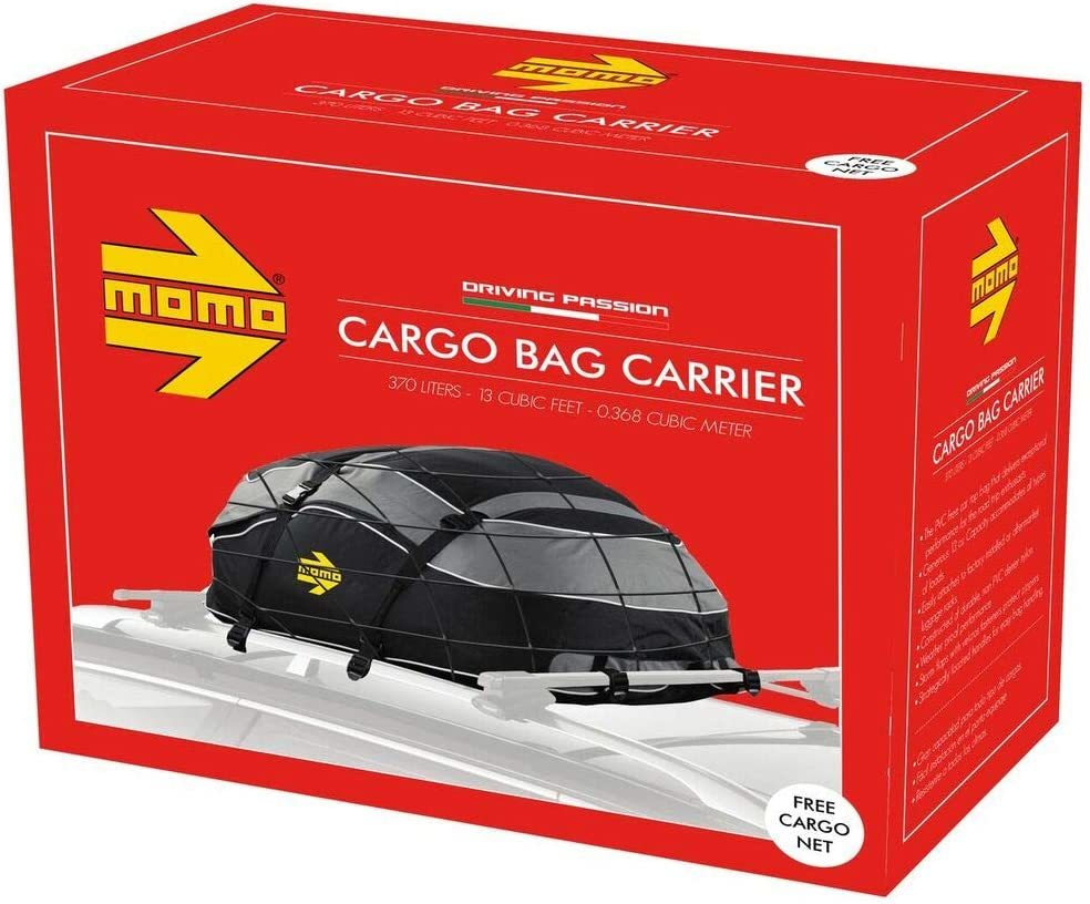 Momo Cargo Bag Carrier 370lt Black/Grey Skroutz.gr