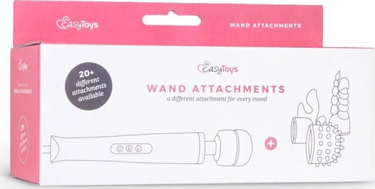 Easytoys Wand Attachments Κεφαλή για Δονητή 15cm Black