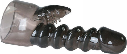 Easytoys Wand Attachments Κεφαλή για Δονητή 15cm Black