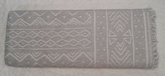 Mc Decor Inkas Ριχτάρι Πολυθρόνας 170x180εκ. Γκρι MCD.SRP.002