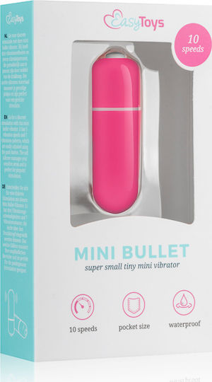 Easytoys Mini Bullet Mini Δονητής Bullet 5.5cm Pink