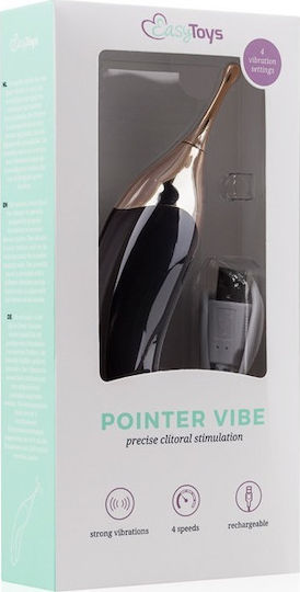 Easytoys Pointer Vibe Κλειτοριδικός Δονητής 18.5cm Black