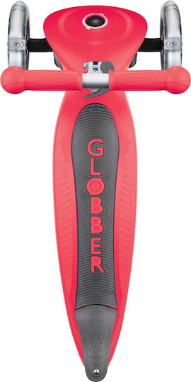 Globber Kids Scooter Foldable Primo 3-Wheel for 3+ Years Red