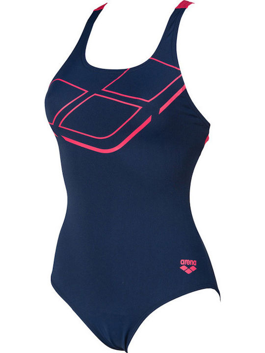 Essentials Swim Pro Athletic One-Piece Swimsuit Blue