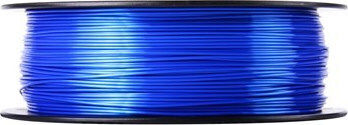 Esun eSilk PLA 3D Printer Filament 1.75mm Blue 1kg 1 Piece Spool