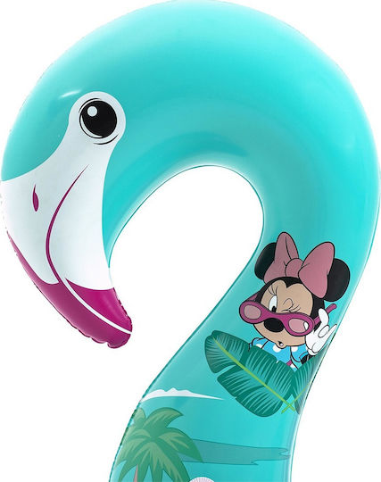 Bestway Kid's Inflatable Ride On Flamingo with Handles Light Blue 173x170cm