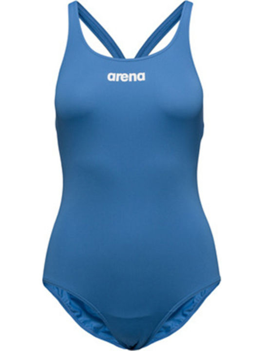Solid Swim Pro Sportlicher Badeanzug Blau