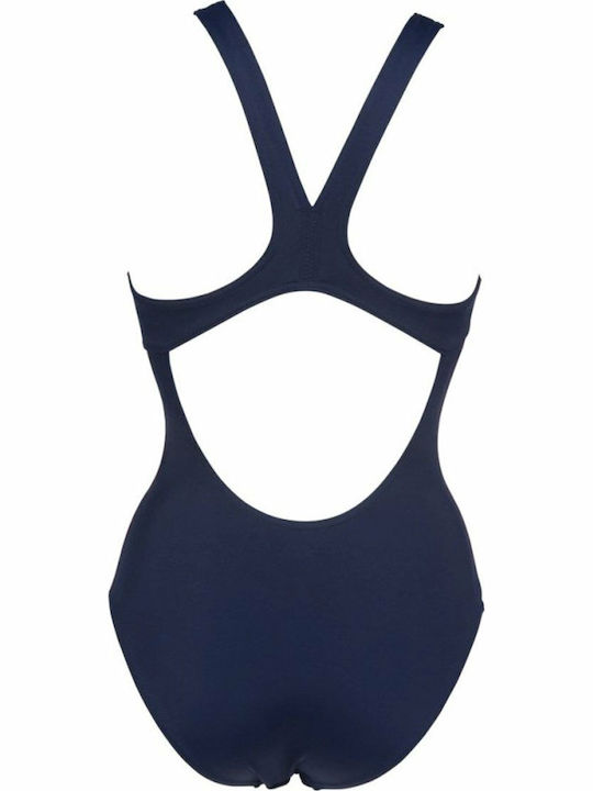 Arena Mirrors Athletic One-Piece Swimsuit Navy Blue