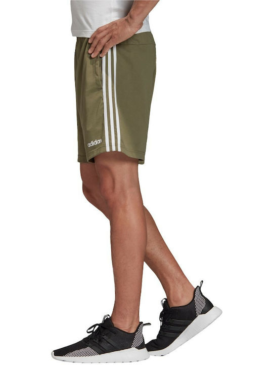 adidas Sport Inspired Essentials 3-Stripes Men's Sports Shorts Green