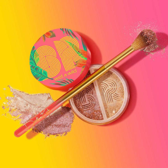 Wet n Wild Make Up Brush for Powder with Synthetic Bristle Rock Face