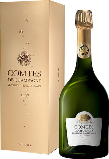 Taittinger Шампанско Blanc De Blancs Сух Бяло 2007 750мл