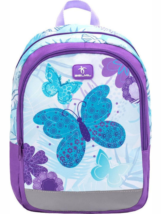 Belmil Butterfly Ученическа Раница Основно Многоцветна 12 Литра Belmil Butterfly Ученическа Раница Основно Многоцветна 12 Литра