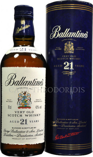 21 Years Old Blended Ουίσκι 21 Ετών Σκωτίας 43% 700ml