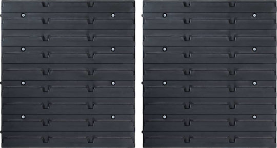 vidaXL Plastic Tool Bin Organiser