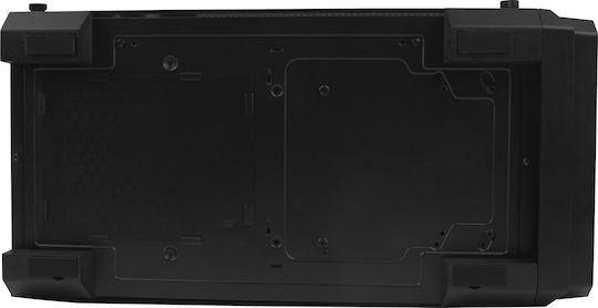 Genesis Irid 505 Gaming Midi-Turm Computergehäuse mit Seitenfenster Schwarz