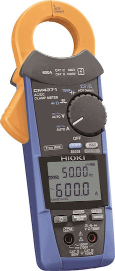 Hioki Ampermetru clește Digital 600A AC CM4371 RMS real cu Cleme