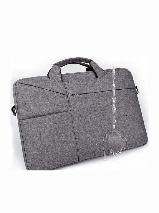 Tech-Protect Pocketbag Τσάντα Ώμου / Χειρός για Laptop 15" Dark Grey