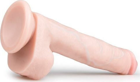 Easytoys Ρεαλιστικό Dildo με Όρχεις και Βεντούζα Flesh 26cm