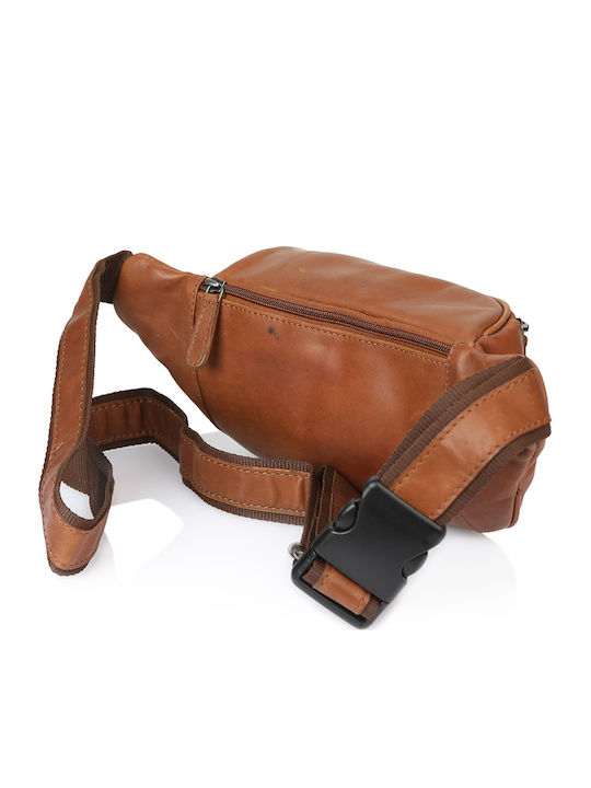 Herren Bum Bag Taille Cognac