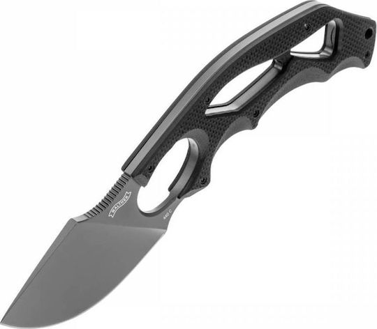 Walther TSK II XXL Knife Black in Sheath