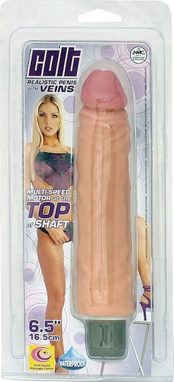 Colt Realistic Penis with Veins Ρεαλιστικός Δονητής 16.5cm Flesh