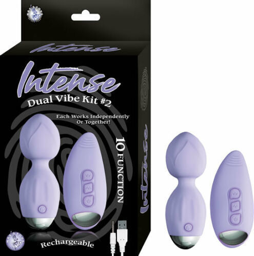 Nasstoys Intense Dual Vibe Kit Set Purple