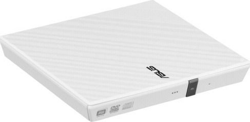 Asus SDRW-08D2S-U Lite External DVD/CD Recorder for Desktop / Laptop White